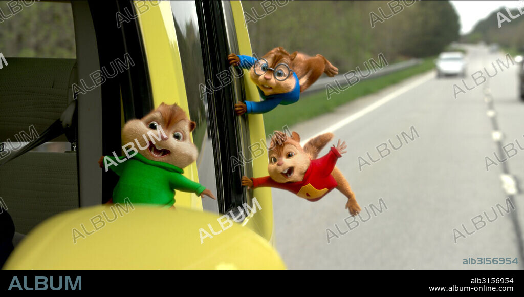 ALVIN Y LAS ARDILLAS 4: FIESTA SOBRE RUEDAS, 2015 (ALVIN AND THE CHIPMUNKS: THE ROAD CHIP), dirigida por WALT BECKER. Copyright FOX 2000 PICTURES/REGENCY ENTERPRISES/BAGDASARIAN PROD/SUNSW.