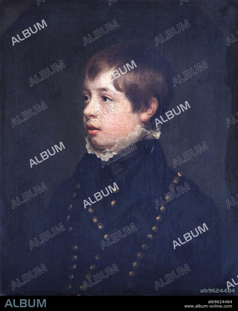 Portrait of English child actor William Henry West Betty, c1805. Betty (1791-1874) was known as the Young Roscius. Painting in Apsley House, London.