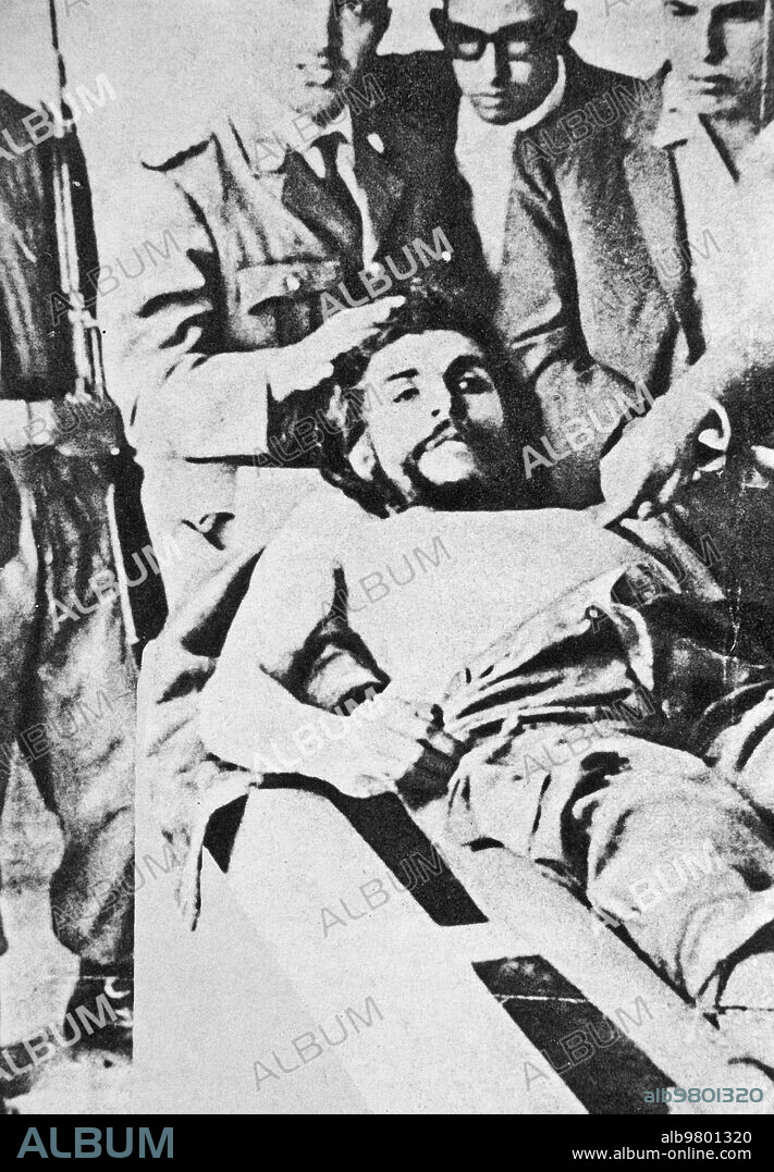Che Guevara, La Higuera, Bolivia.