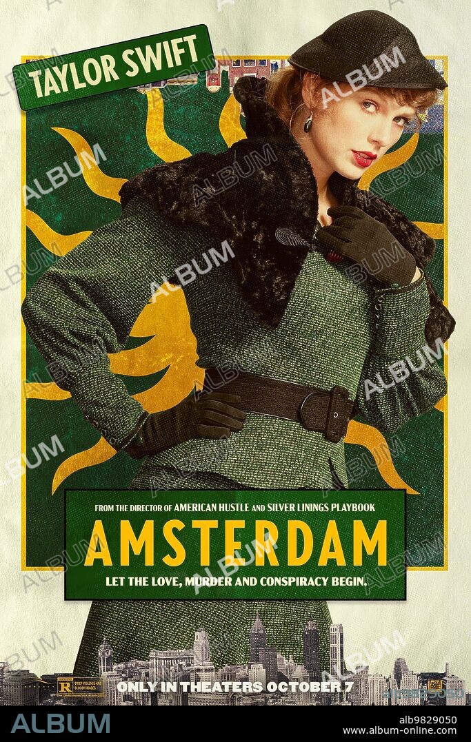 TAYLOR SWIFT in AMSTERDAM, 2022, directed by DAVID O. RUSSELL. Copyright 20TH CENTURY STUDIOS.