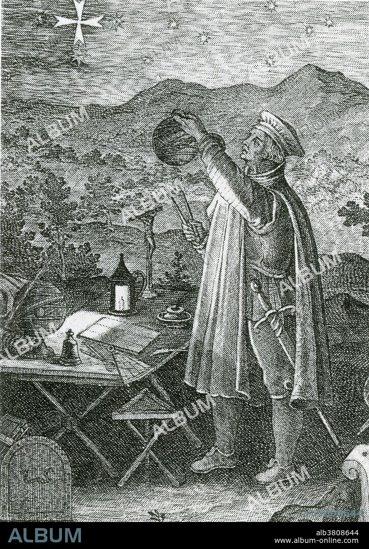 Amerigo Vespucci (March 9, 1454 - February 22, 1512) was an Italian explorer, financier, navigator and cartographer. At the invitation of king Manuel I of Portugal, Vespucci participated as observer in several voyages that explored the east coast of South America between 1499 and 1502. On the first of these voyages he was aboard the ship that discovered that South America extended much further south than previously thought. The expeditions became widely known in Europe after two accounts attributed to Vespucci were published between 1502 and 1504. In 1507, Martin WaldseemÃ¼ller produced a world map on which he named the new continent America after the feminine Latin version of Vespucci's first name, which is Americus. He died in 1512, at the age of 57, of an unknown cause.