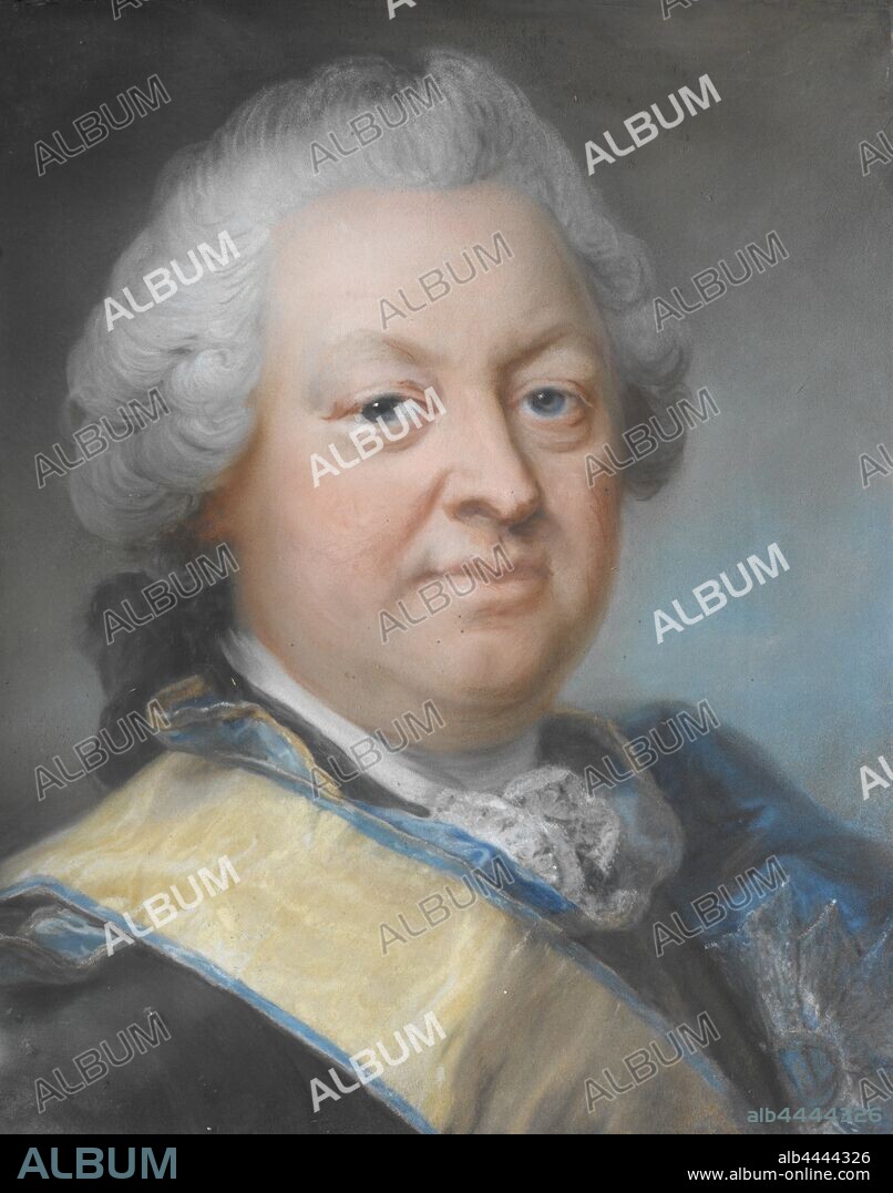 Gustaf Lundberg, Volter Reinhold Stackelberg, Volter Reinhold, Stackelberg, 1705-1801, painting, Pastel, Height, 40 cm (15.7 inches), Width, 32 cm (12.5 inches).