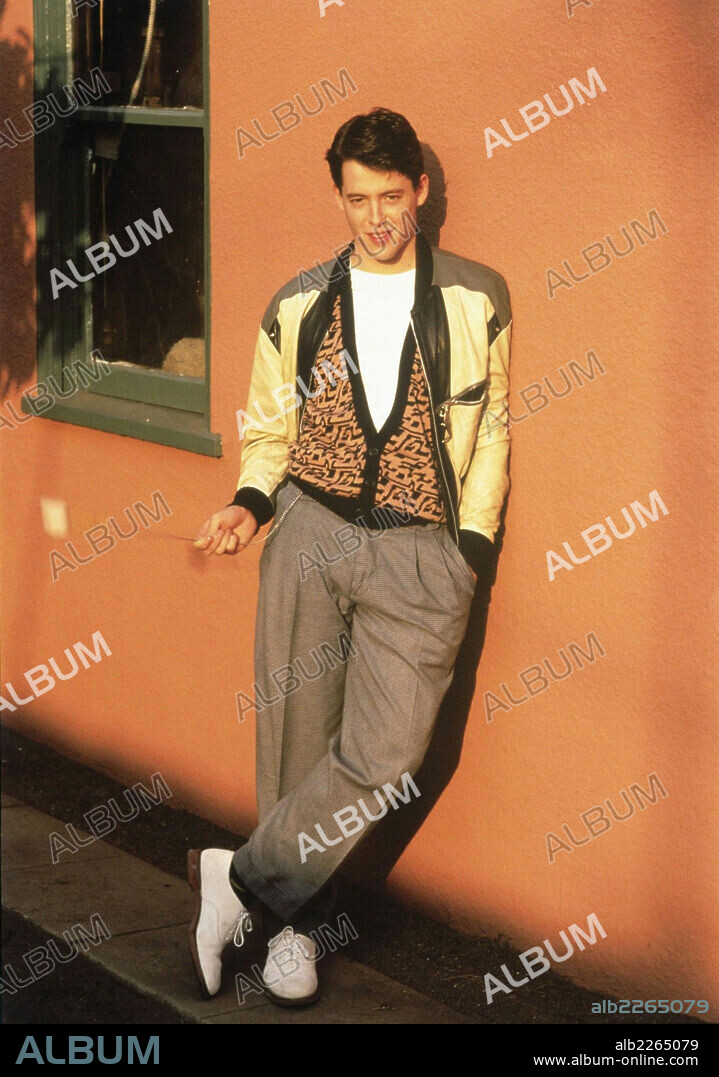MATTHEW BRODERICK en TODO EN UN DÍA, 1986 (FERRIS BUELLER'S DAY OFF), dirigida por JOHN HUGHES. Copyright PARAMOUNT PICTURES.