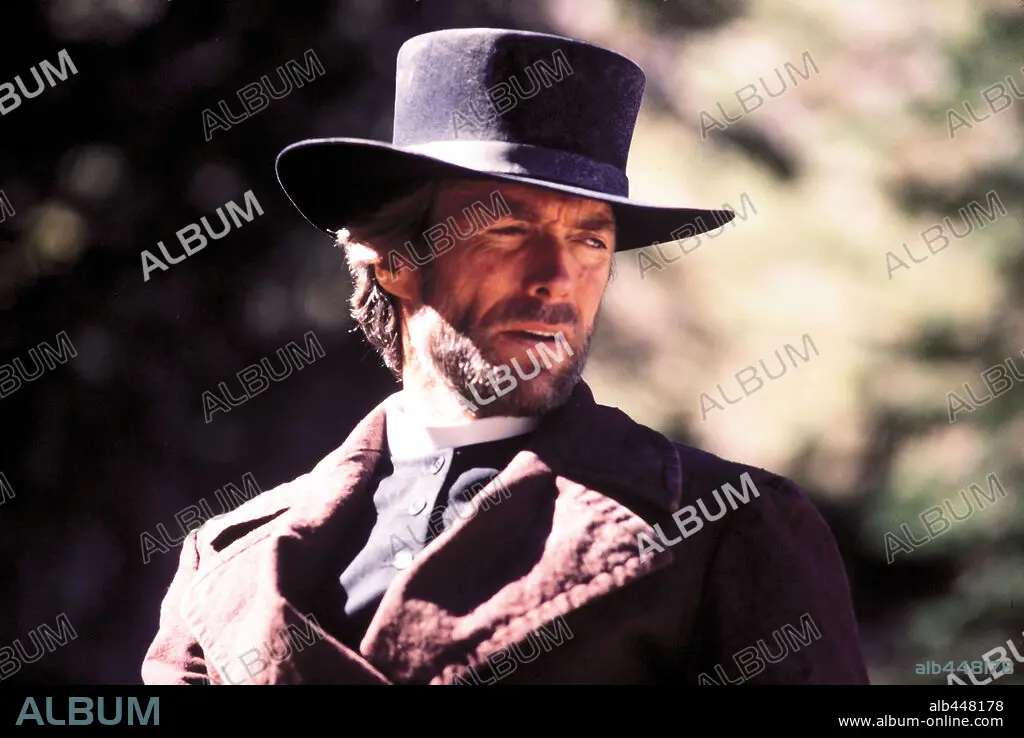 Clint Eastwood PALE RIDER - rare vintage German lobby card set (16) 1984