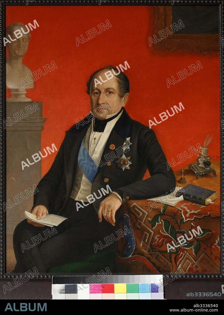 ANONYMOUS. Portrait of Prince Alexander Nikolayevich Golitsyn (1773-1844).