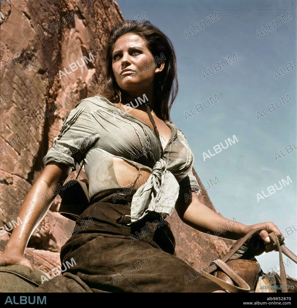 CLAUDIA CARDINALE in THE PROFESSIONALS, 1966, directed by RICHARD BROOKS. Copyright COLUMBIA PICTURES.