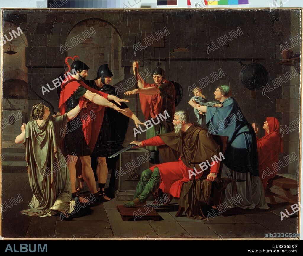 ARMAND CHARLES CARAFFE. The Oath of the Horatii.