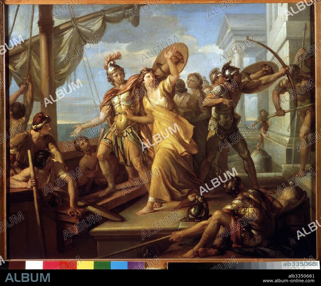 GAVIN HAMILTON. The Rape of Helen.