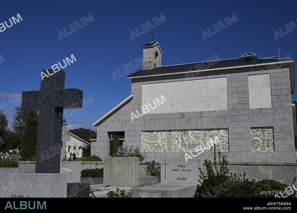 El Pardo (Madrid), 09/24/2019. Mingorrubio Cemetery, where the pantheon of Francisco Franco's family is located and where his remains will supposedly be buried. Photo: Guillermo Navarro ARCHDC.