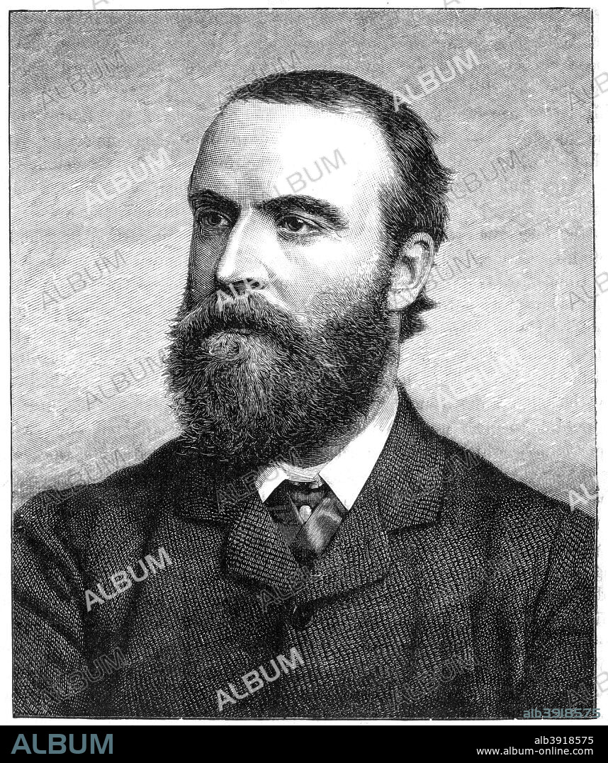 Charles Stewart Parnell, 19th century Irish political leader, (1900). Parnell (1846-1891) was a supporter of the Irish Land League, which campaigned for land reform and against the administration of estates in Ireland by absentee landlords. He also supported Irish Home Rule, becoming President of the Home Rule Confederation in 1877. He entered Parliament in 1874, and by 1880 was leader of the Irish Parliamentary Party, the MPs of which he organised into a unified, disciplined bloc which exerted great influence on parliamentary politics in the 1880s. In 1888 a Commission was set up by the British government to investigate claims that Parnell was complicit in the murders of Lord Frederick Cavendish and TH Burke, the Chief Secretary and Under-Secretary for Ireland, in Phoenix Park, Dublin, in 1882. In March 1887 The Times had accused Parnell of support for the murderers and letters were subsequently published indicating a more direct involvement in the crime. The Commission vindicated Parnell and the letters were established to be forgeries written by Richard Piggott, a journalist, who committed suicide when their origin became known. A print from The Life and Times of Queen Victoria, by Robert Wilson, Volume IV, Cassell and Company, London, Paris, New York, Melbourne, 1900.