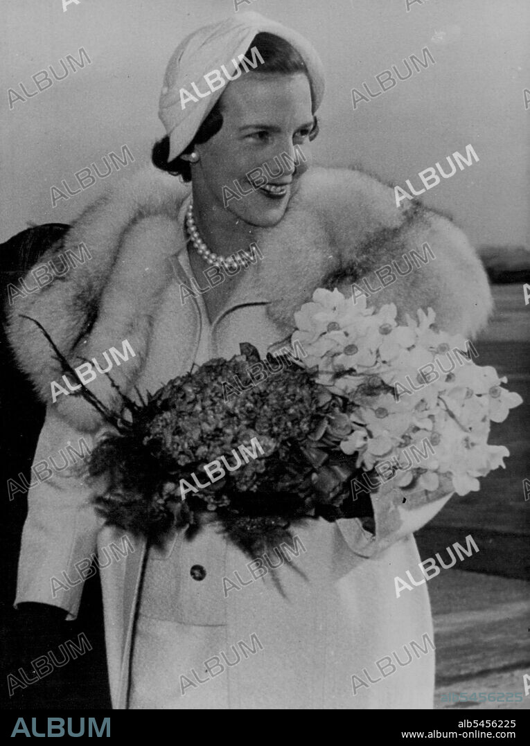 Princess De Rethy - Nee Marie Lilian Baels, she is the second wife of ex-King Leopold of the Belgians; they were married in 1941, and have two children. May 27, 1953. (Photo by Camera Press).