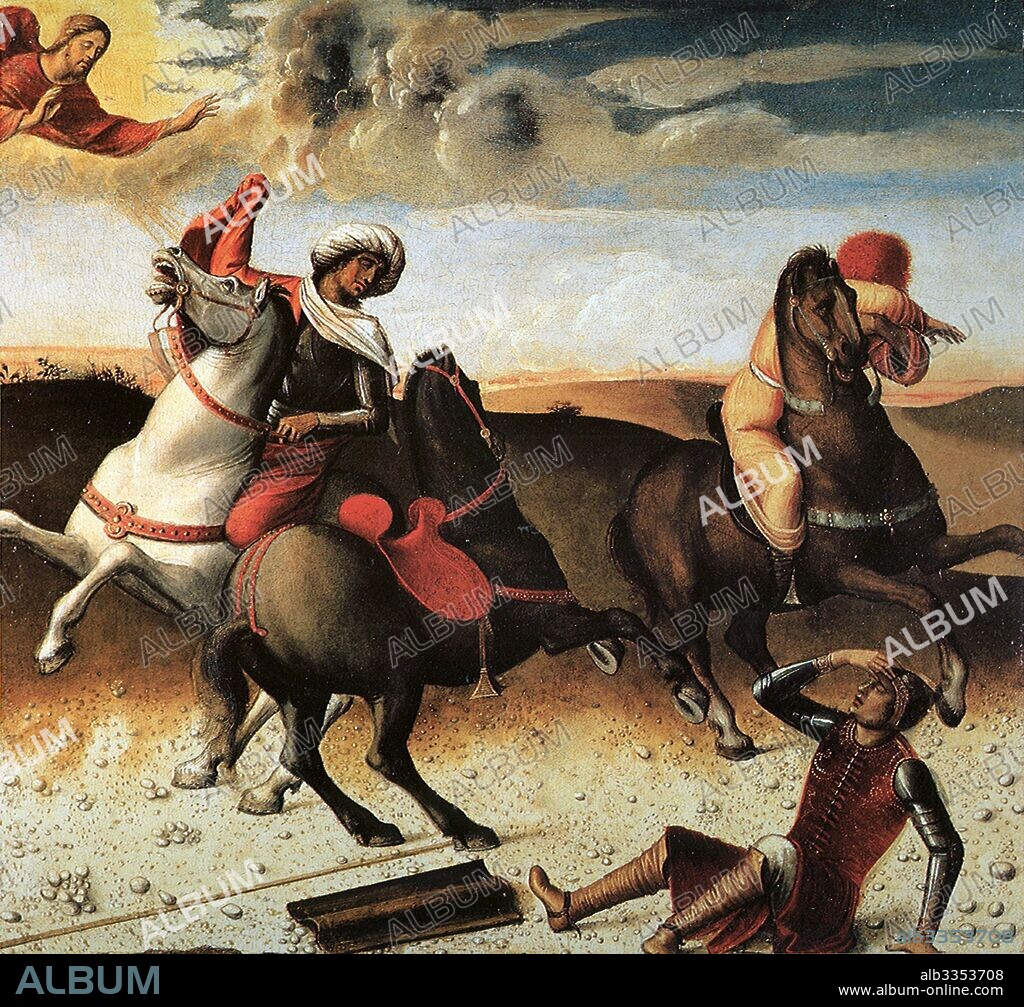 GIOVANNI BELLINI. The Conversion on the Way to Damascus.