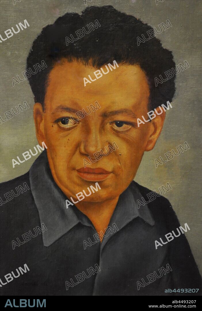 FRIDA KAHLO. Portrait of Diego Rivera.