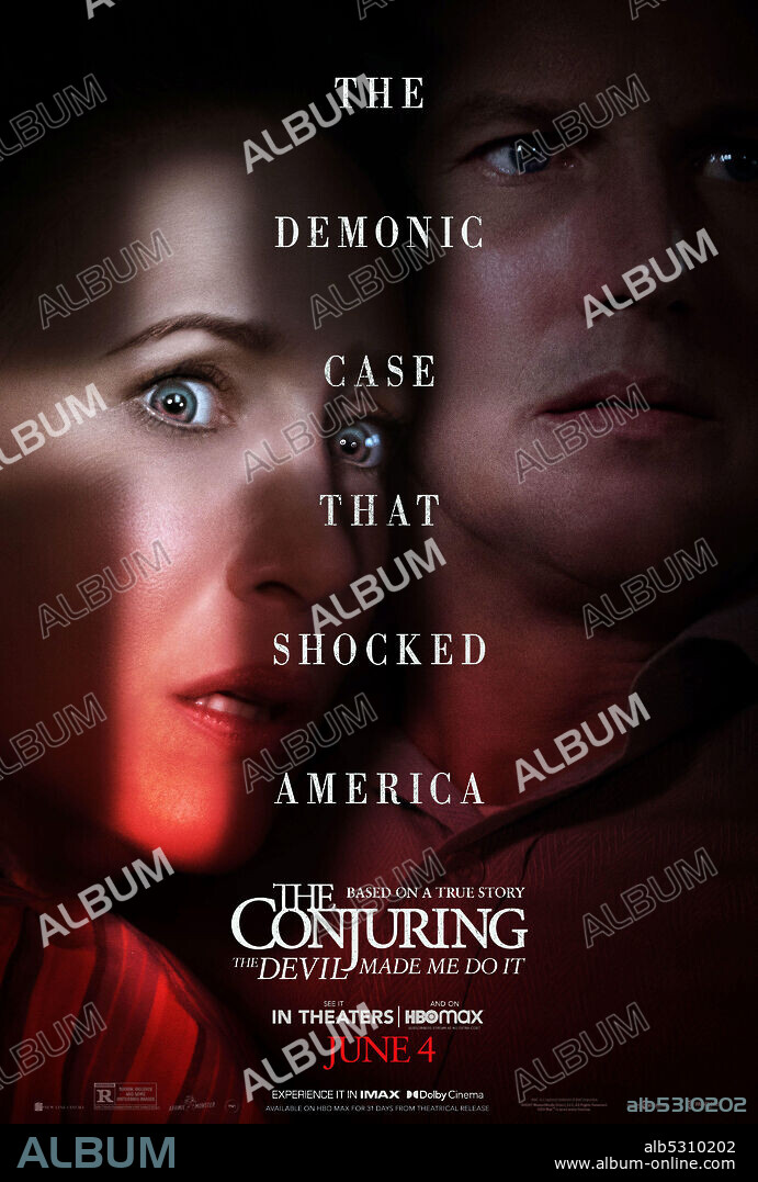 Poster de EXPEDIENTE WARREN: OBLIGADO POR EL DEMONIO, 2021 (CONJURING, THE: THE DEVIL MADE ME DO IT), dirigida por MICHAEL CHAVES. Copyright NEW LINE CINEMA.