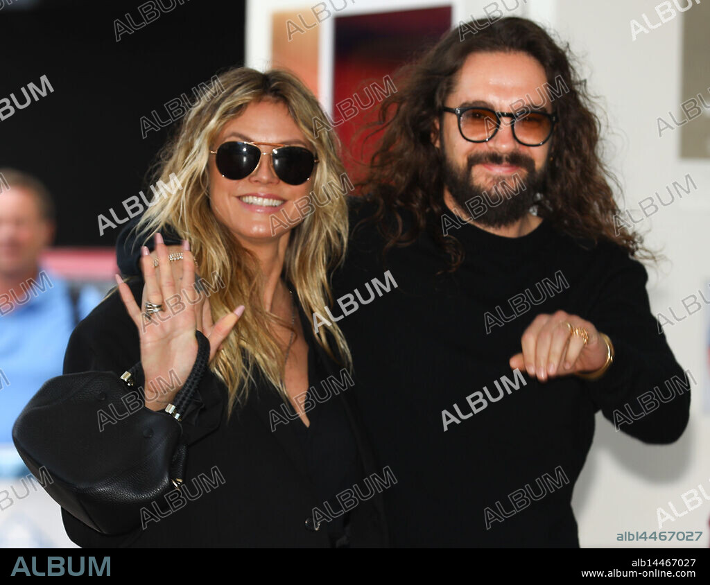 HEIDI, KLUM], [TOM, KAULITZ, Tom KAULITZ und HEIDI KLUM. May 12, 2025, Cannes, Cote D'azur, France: HEIDI KLUM and her husband TOM KAULITZ are out and about during the the 78th Annual Cannes Film Festival in Cannes, France (Credit Image: © Mickael Chavet/ZUMA Press Wire).