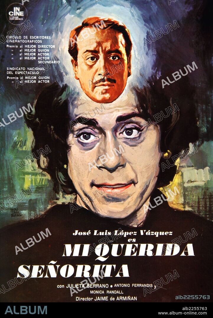 PELICULA : MI QUERIDA SEÑORITA , 1971. DIRECTOR : JAIME DE ARMIÑAN. ACTORES : JOSE LUIS LOPEZ VAZQUEZ.