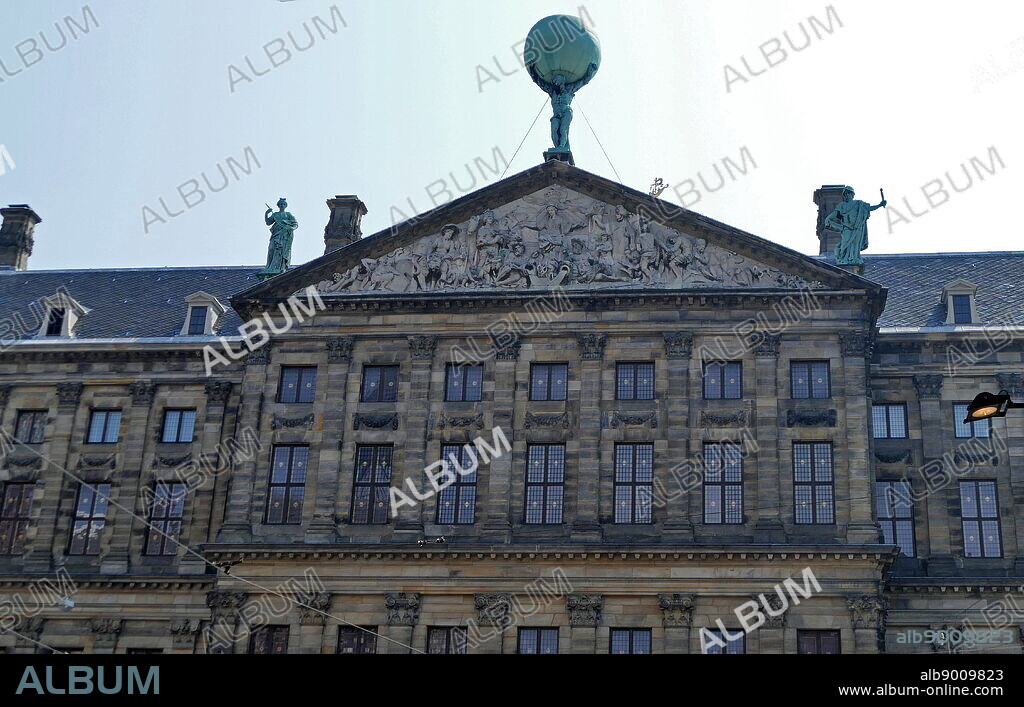 The Royal Palace of Amsterdam in Amsterdam (Koninklijk Paleis van Amsterdam or Paleis op de Dam); situated on the west side of Dam Square in the centre of Amsterdam.
