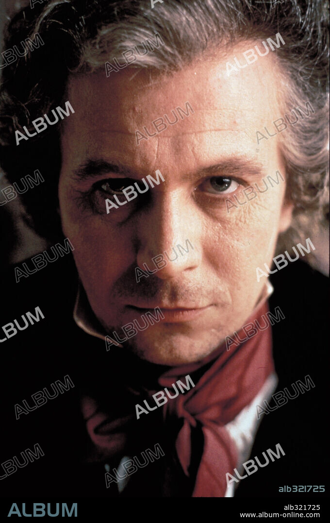 LUDWIG VAN BEETHOVEN et GARY OLDMAN. GARY OLDMAN dans IMMORTAL BELOVED, 1994, réalisé par BERNARD ROSE. Copyright COLUMBIA PICTURES.