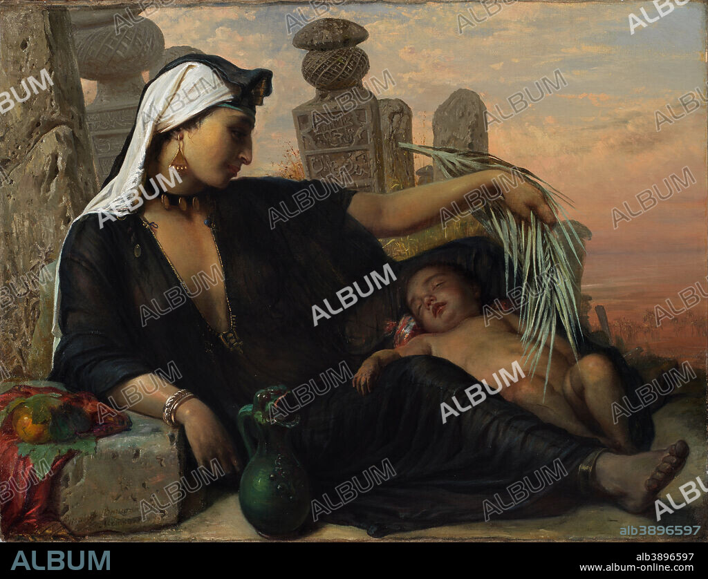 ELISABETH JERICHAU-BAUMANN. An Egyptian Fellah Woman with