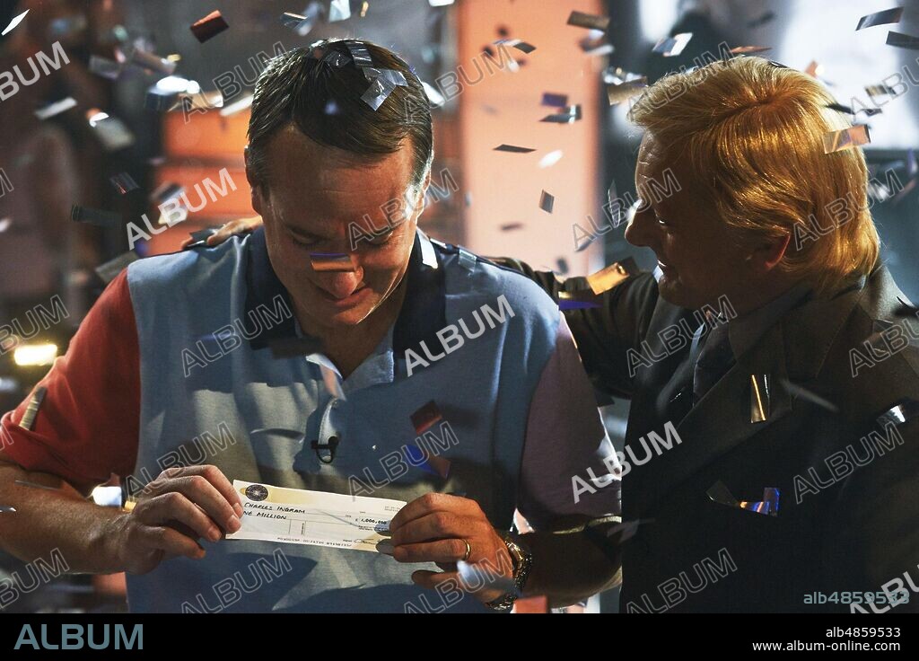MATTHEW MACFADYEN et MICHAEL SHEEN dans QUIZ, 2020. Copyright LEFT BANK PICTURES.