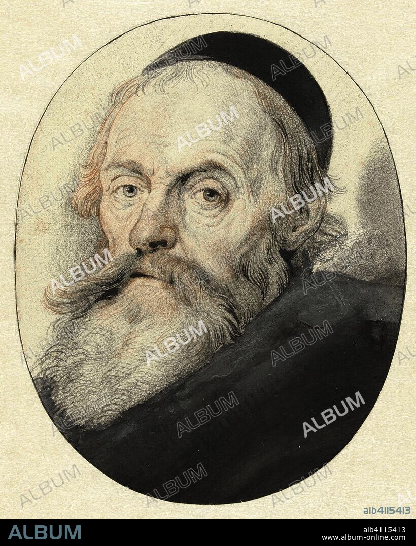 Portrait of Hendrick Goltzius. Draughtsman: Pieter Claesz. Soutman (possibly). Intermediary draughtsman: Pieter Claesz. Soutman. Dating: 1644 - 1649. Measurements: h 207 mm × w 165 mm.