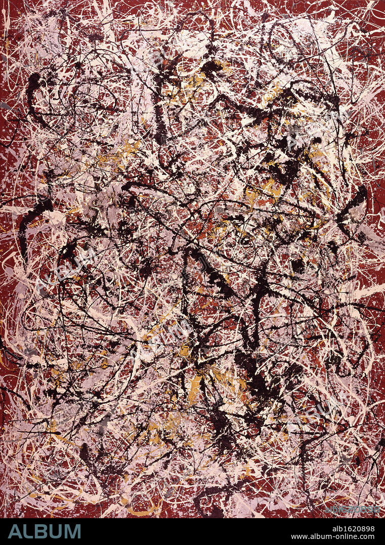 Mural by Jackson Pollock, 1912-1956.