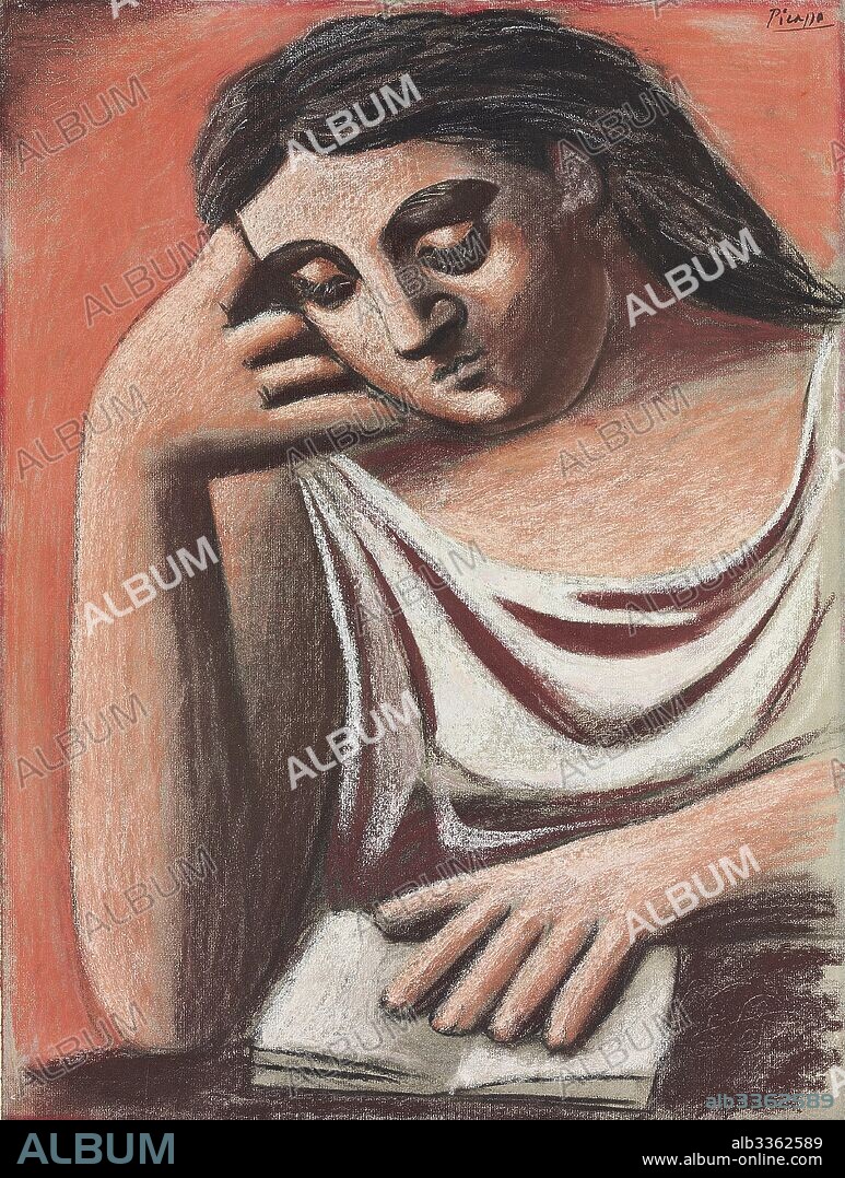 PABLO PICASSO. La liseuse.