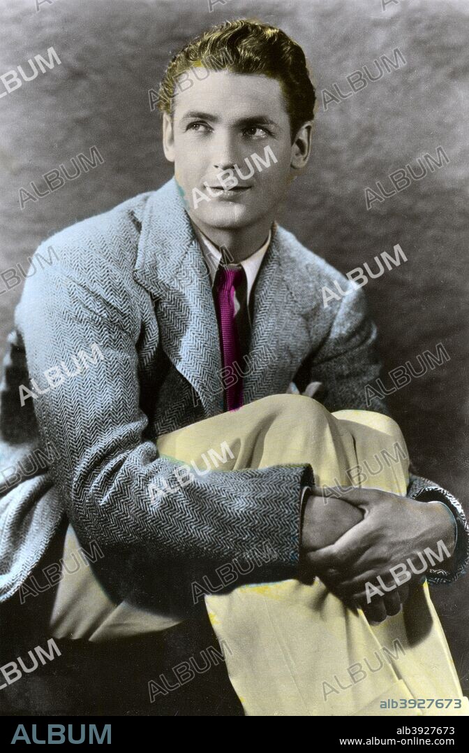 Charles Farrell (1901-1990), American actor, 20th century. Farrell is perhaps best known for his on-screen romance wih Janet Gaynor, with whom he appeared in more than a dozen films including Seventh Heaven (1927), Street Angel (1928) and Lucky Star (1929).