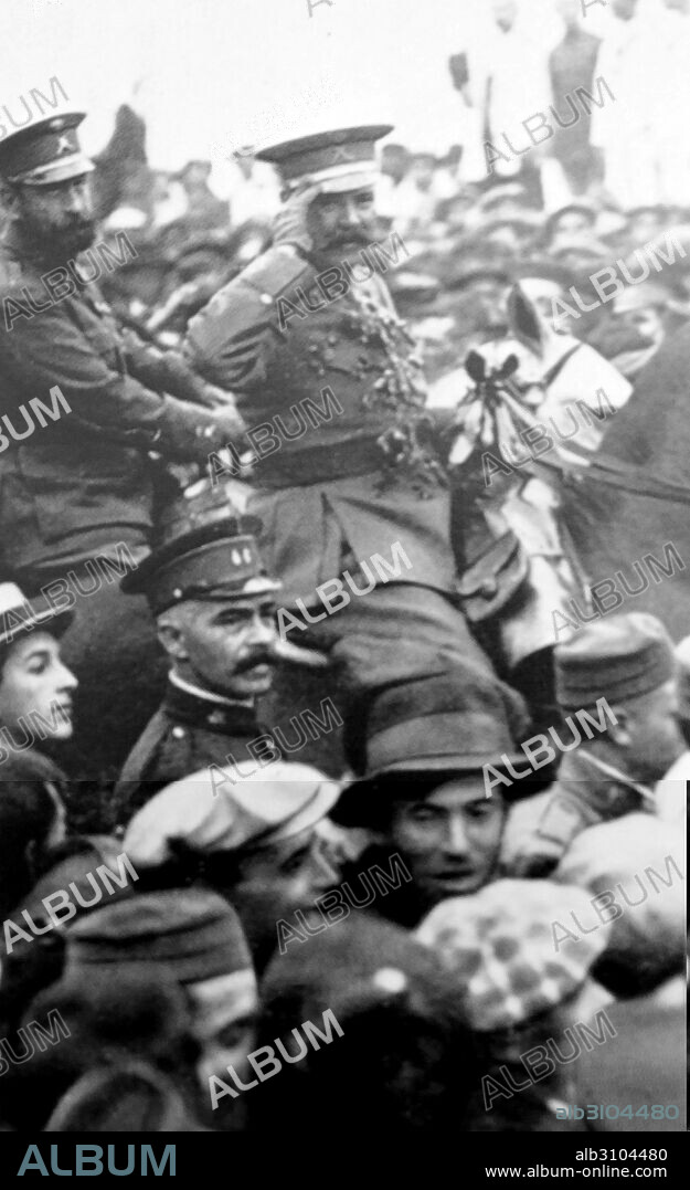 Manuel Fernández Silvestre and Pantiga (El Caney, 1871 - 1921, Spanish military general commander of Ceuta (1919-1920) and Melilla (1920 -1921), during the War of the Rif.
