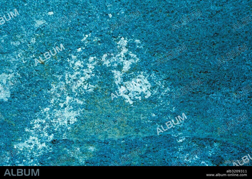 CUEVA PINTADA DE GALDAR (197). INFRARROJOS DE LAS PINTURAS GEOMETRICAS.  GALDAR, GRAN CANARIA, ESPAÑA.