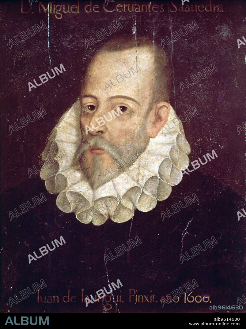 Miguel de Cervantes y Saavedra (1547-1615), Spanish writer.