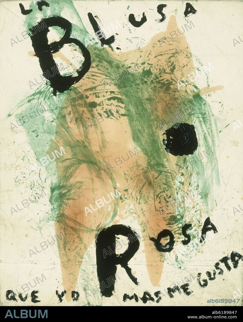JULIAN SCHNABEL. LA BLUSA ROSA ROSA QUE YO MAS ME GUSTA.