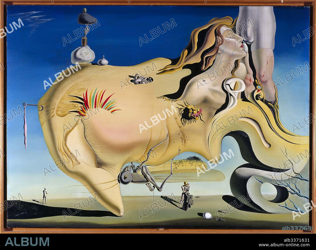 SALVADOR DALÍ. The Great Masturbator.