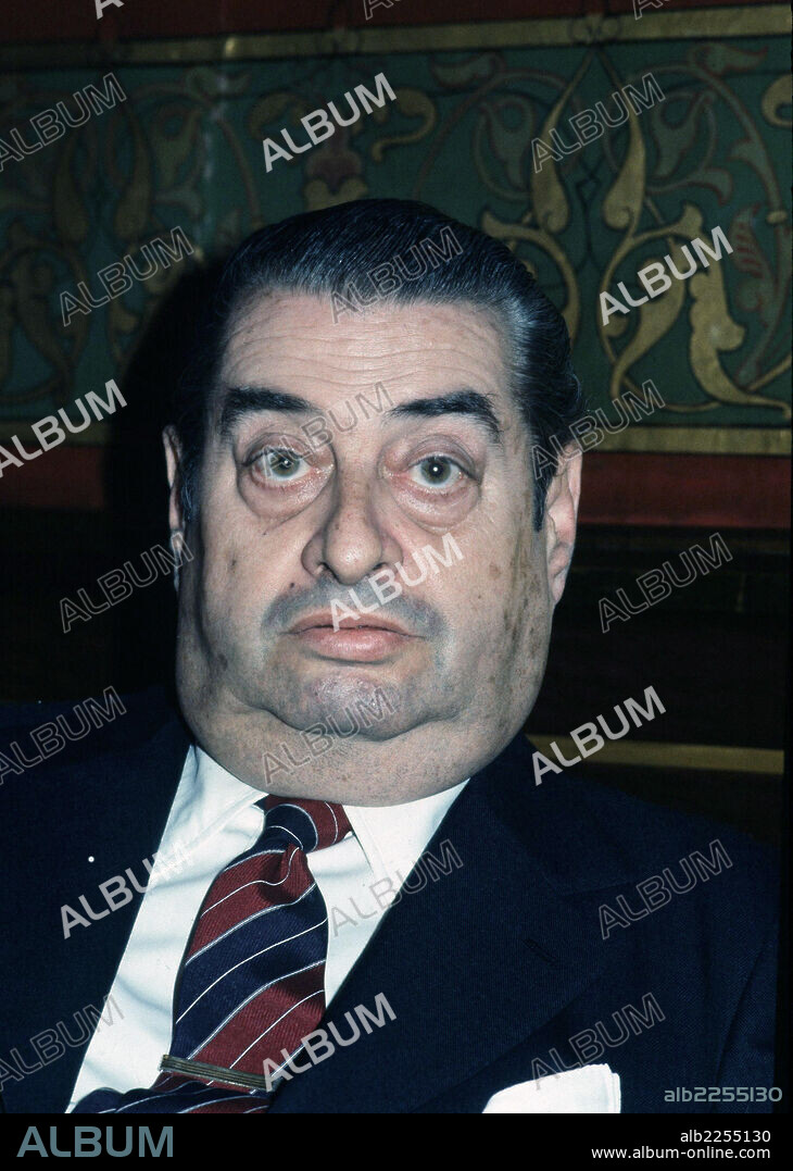 NESTOR LUJAN. ESCRITOR ESPAÑOL. MATARO 1922-1995. FOTO AÑO 1976.