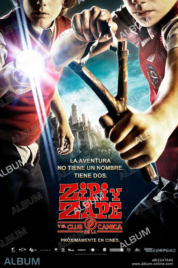Poster of ZIP & ZAP AND THE MARBLE GANG, 2013 (ZIPI Y ZAPE Y EL CLUB DE LA CANICA), directed by OSKAR SANTOS. Copyright ZETA AUDIOVISUAL.