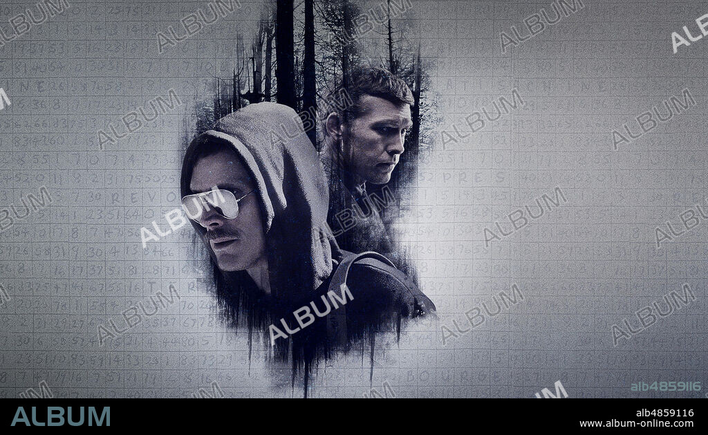 PAUL BETTANY y SAM WORTHINGTON en MANHUNT: UNABOMBER, 2017. Copyright DISCOVERY COMMUNICATIONS/TRIGGER STREET PRODUCTIONS. Season 1.