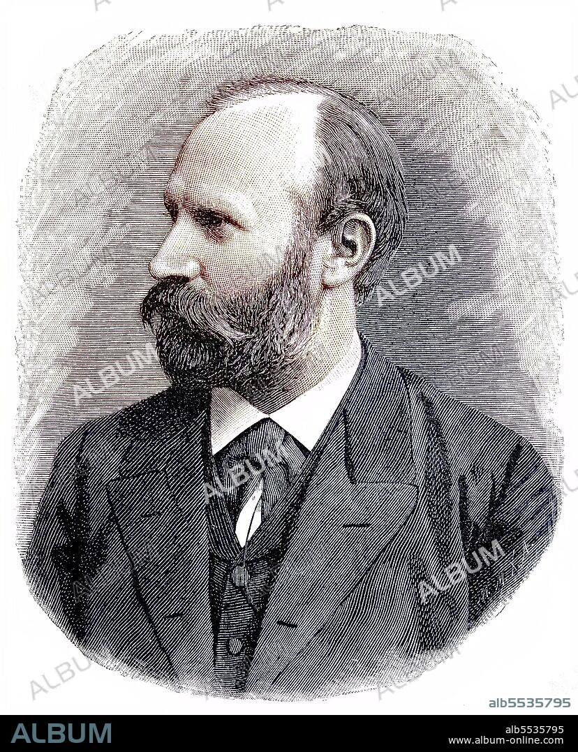 Heinrich Wilhelm Gottfried von Waldeyer-Hartz, 6 October 1836 - 23 January 1921, a German anatomist, famous for consolidating the neuron theory of organization of the nervous system and for naming the chromosome, Professor and doctor .