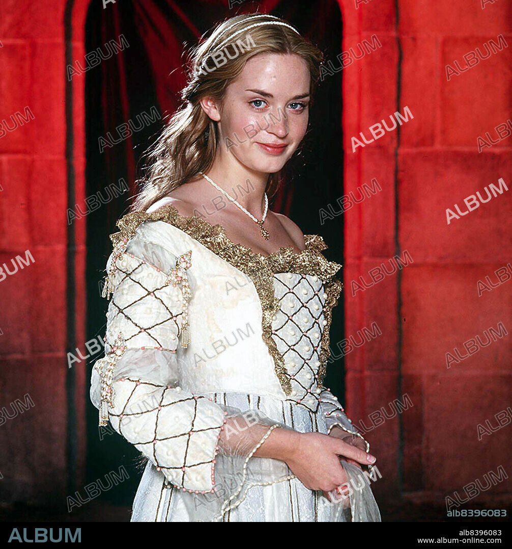 EMILY BLUNT en ENRIQUE VIII, 2003 (HENRY VIII), dirigida por PETE TRAVIS. Copyright Granada Television.