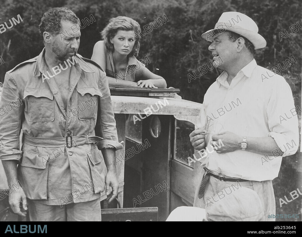 ANTHONY QUAYLE in TARZAN'S GREATEST ADVENTURE, 1959, directed by JOHN GUILLERMIN. Copyright PARAMOUNT PICTURES.