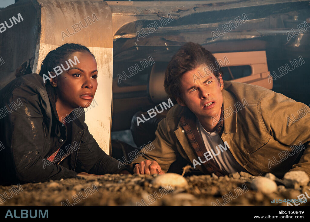 JAMES MARSDEN and TIKA SUMPTER in SONIC THE HEDGEHOG 2, 2022, directed by JEFF FOWLER. Copyright PARAMOUNT PICTURES.