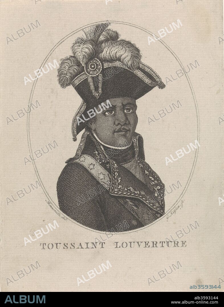 FRANCOIS BONNEVILLE. François-Dominique Toussaint Louverture (1743-1803).