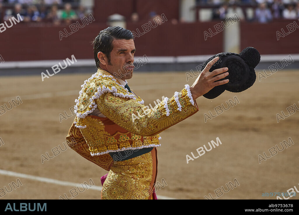 Madrid, 04/06/2023. Plaza de toros de Las Ventas. Corrida de la Feria de San isidro. Toros de Victorino para los matadores Paco Ureña y Emilio de Justo. Foto: Guillermo Navarro. ARCHDC.