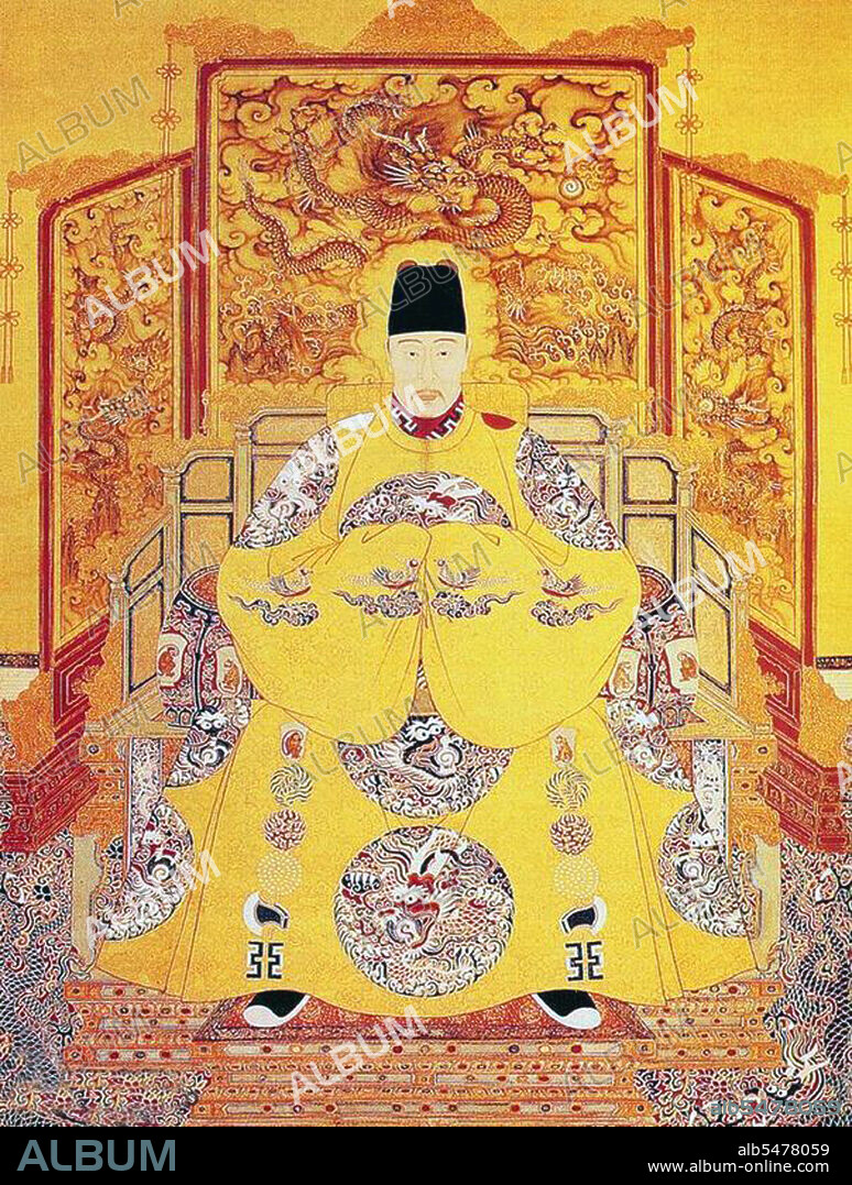 Emperor Jiajing, 12th ruler of the Ming Dynasty (r. 1521-1567). Personal Name: Zhu Houcong, Zhu Hòucong. Posthumous Name: Sudi, Sùdì. Temple Name: Shizong, Shìzong. Reign Name: Ming Jiajing, Ming Jiajìng. The Jiajing Emperor was the 12th Ming Dynasty Emperor of China who ruled from 1521 to 1567. His era name means 'Admirable Tranquility'. After 45 years on the throne (the second longest reign in the Ming Dynasty), Emperor Jiajing died in 1567 – possibly due to mercury overdose – and was succeeded by his son, the Longqing Emperor. Though his long rule gave the dynasty an era of stability, Jiajing's neglect of his official duties resulted in the decline of the dynasty at the end of the 16th century.