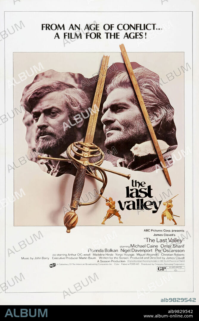 Poster of THE LAST VALLEY, 1971, directed by JAMES CLAVELL. Copyright CINERAMA.