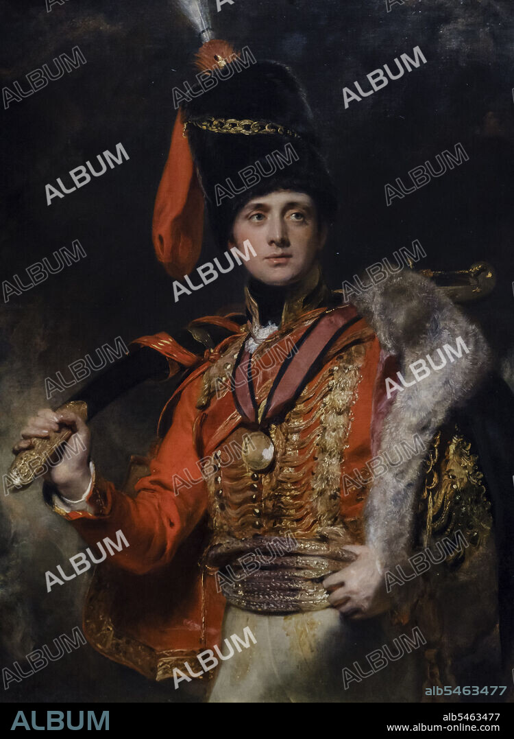 Charles Stewart, 3rd Marquess of Londonderry, Sir Thomas Lawrence, 1814, oil on canvas, National Gallery, London, England, Great Britain.