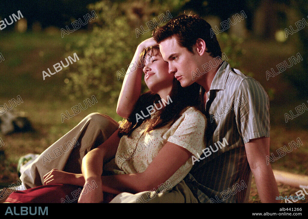 MANDY MOORE und SHANE WEST in A WALK TO REMEMBER, 2002, unter der Regie von ADAM SHANKMAN. Copyright WARNER BROTHERS.