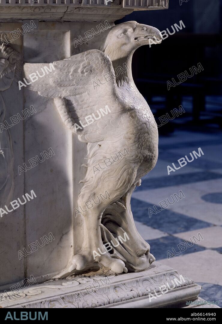 ALONSO BERRUGUETE (1488-1561). SEPULCRO DEL CARDENAL TAVERA - DETALLE.