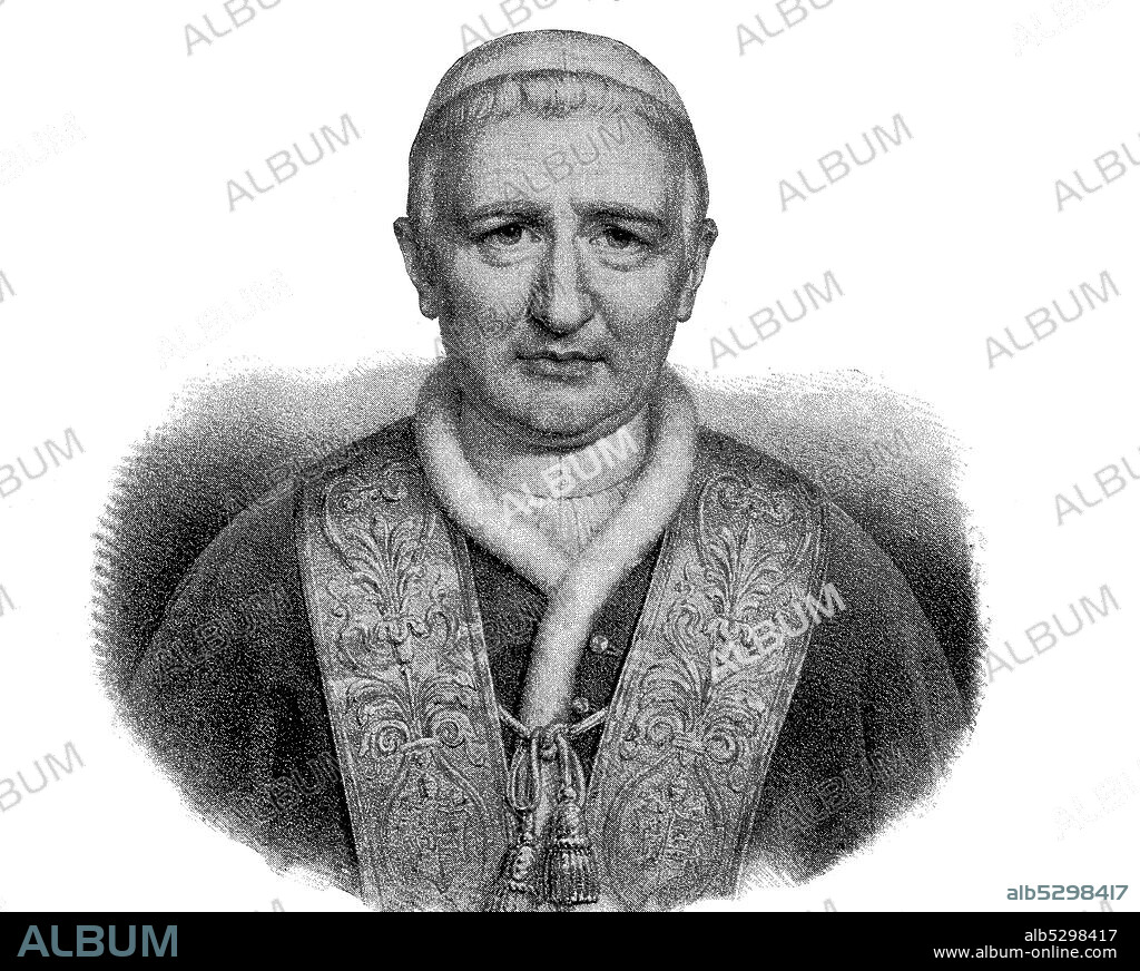 Pope Gregory XVI, Latin: Gregorius XVI, born Bartolomeo Alberto Cappellari, 18 September 1765 - 1 June 1846, was head of the Catholic Church and ruler of the Papal States from 2 February 1831 to his death in 1846.