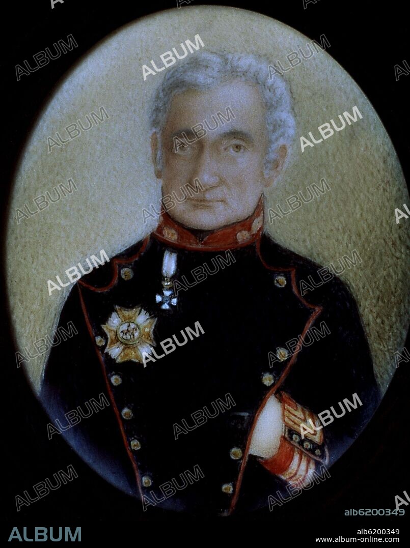 LUIS DE LA CRUZ Y RIOS. NICOLAS DE FUENTES ESPOU-CORONEL DE ARTILLERIA.