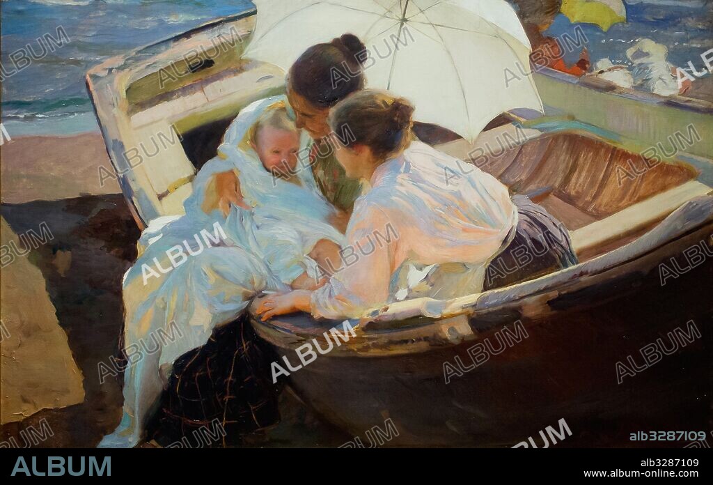 JOAQUIN SOROLLA. DESPUES DEL BAÑO,  SOROLLA,   1902.